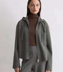 Relaxte jersey hoodie