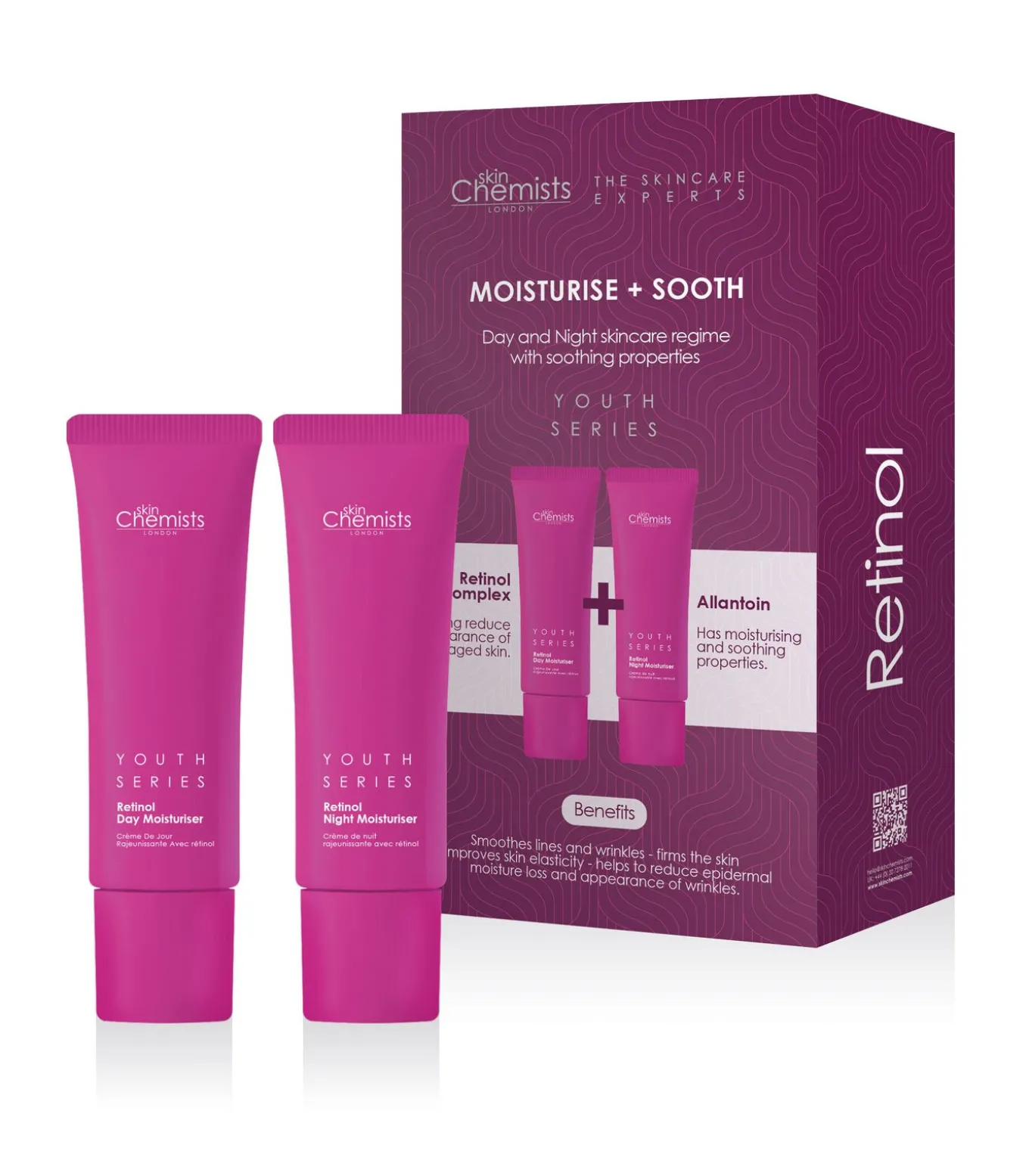 Retinol Crème & Verzachtende Kit + Gratis Retinol Masker 50ml