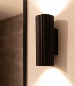 Ribble - Wandlamp - Zwart