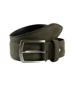 Riem 3.5 cm volnerfleder Nubuck Kaki