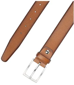 Riem Structuur Leer Bruin