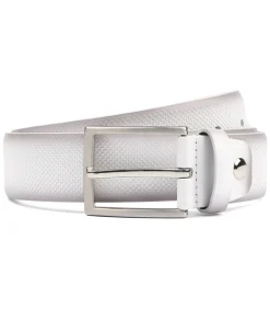 Riem Structuur Leer Wit