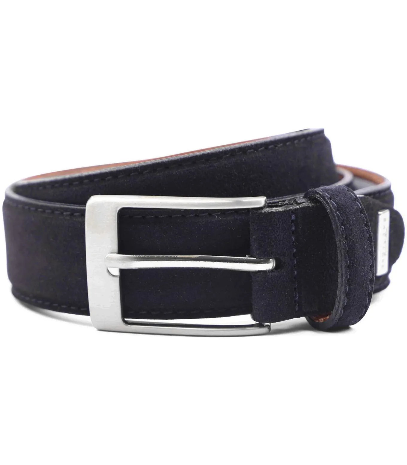 Riem Suede Donker Blauw