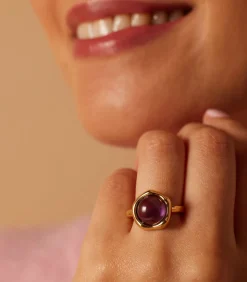 Ring Staal - Goudkleurig