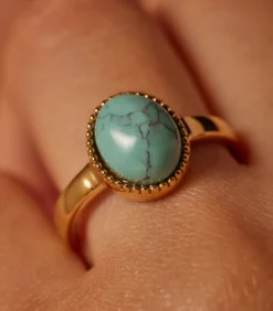 Ring Staal - Goudkleurig