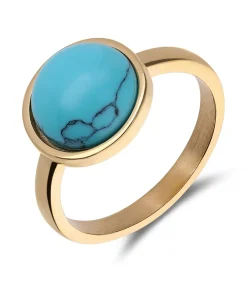 Ring Staal - Goudkleurig