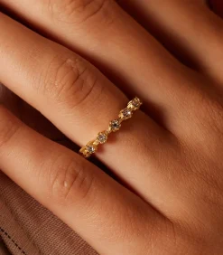 Ring Staal - Goudkleurig