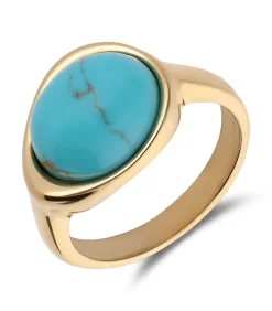 Ring Staal - Goudkleurig