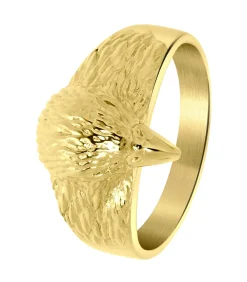 Ring Staal - goudkleurig