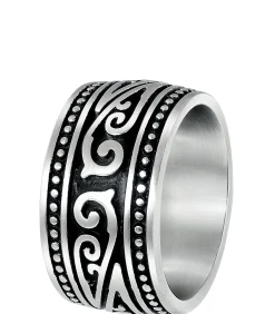 Ring Staal - zilverkleurig