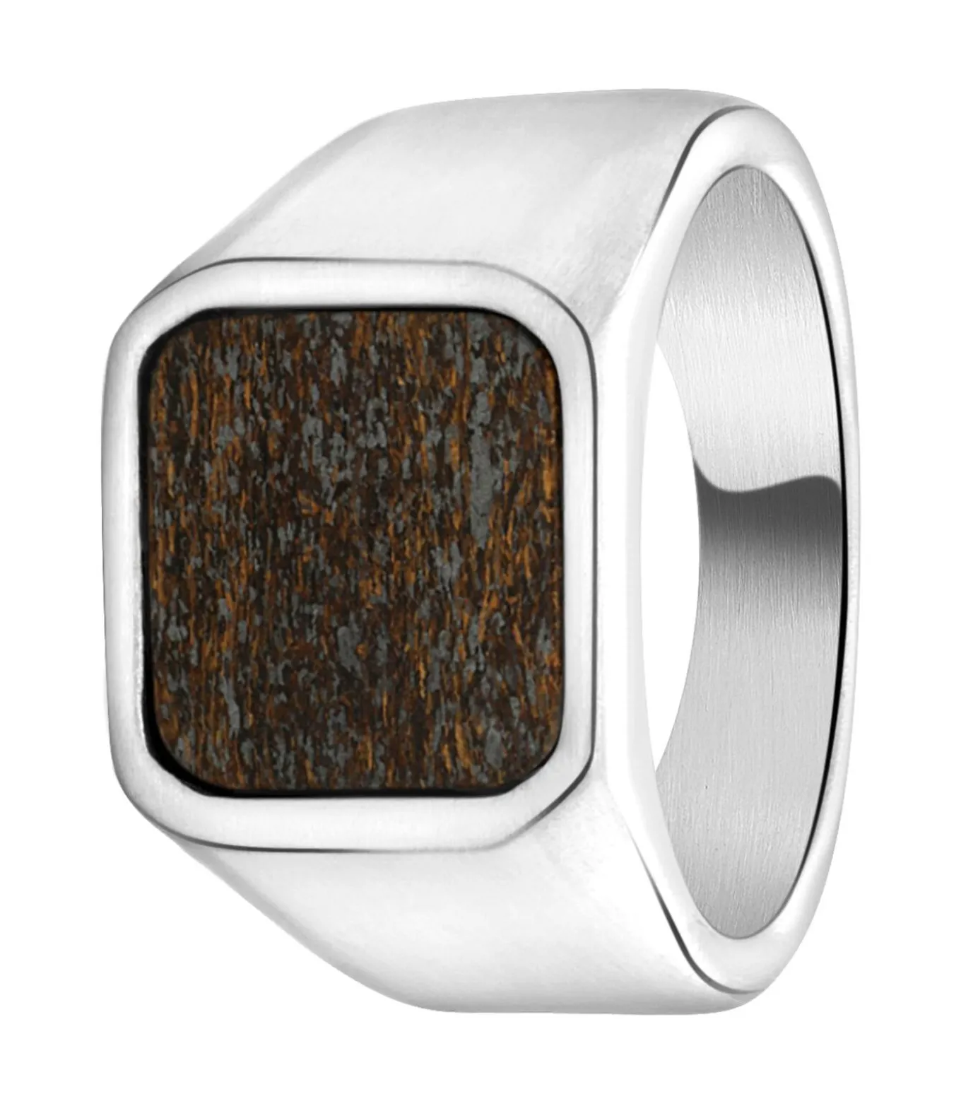 Ring Staal - zilverkleurig