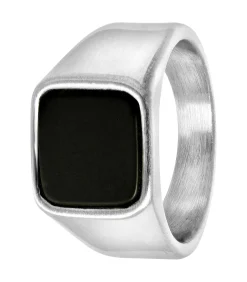 Ring Staal - zilverkleurig