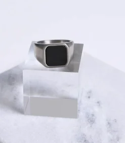 Ring Staal - zilverkleurig