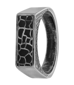 Ring Staal - zilverkleurig