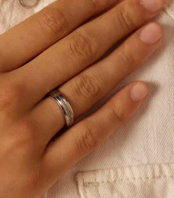 Ring Staal - Zilverkleurig