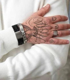 Ring Staal - zilverkleurig