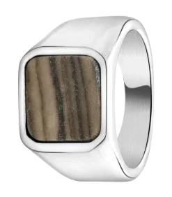 Ring Staal - zilverkleurig