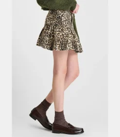 Rok wijd uitlopend, skater van jeans PITAGI