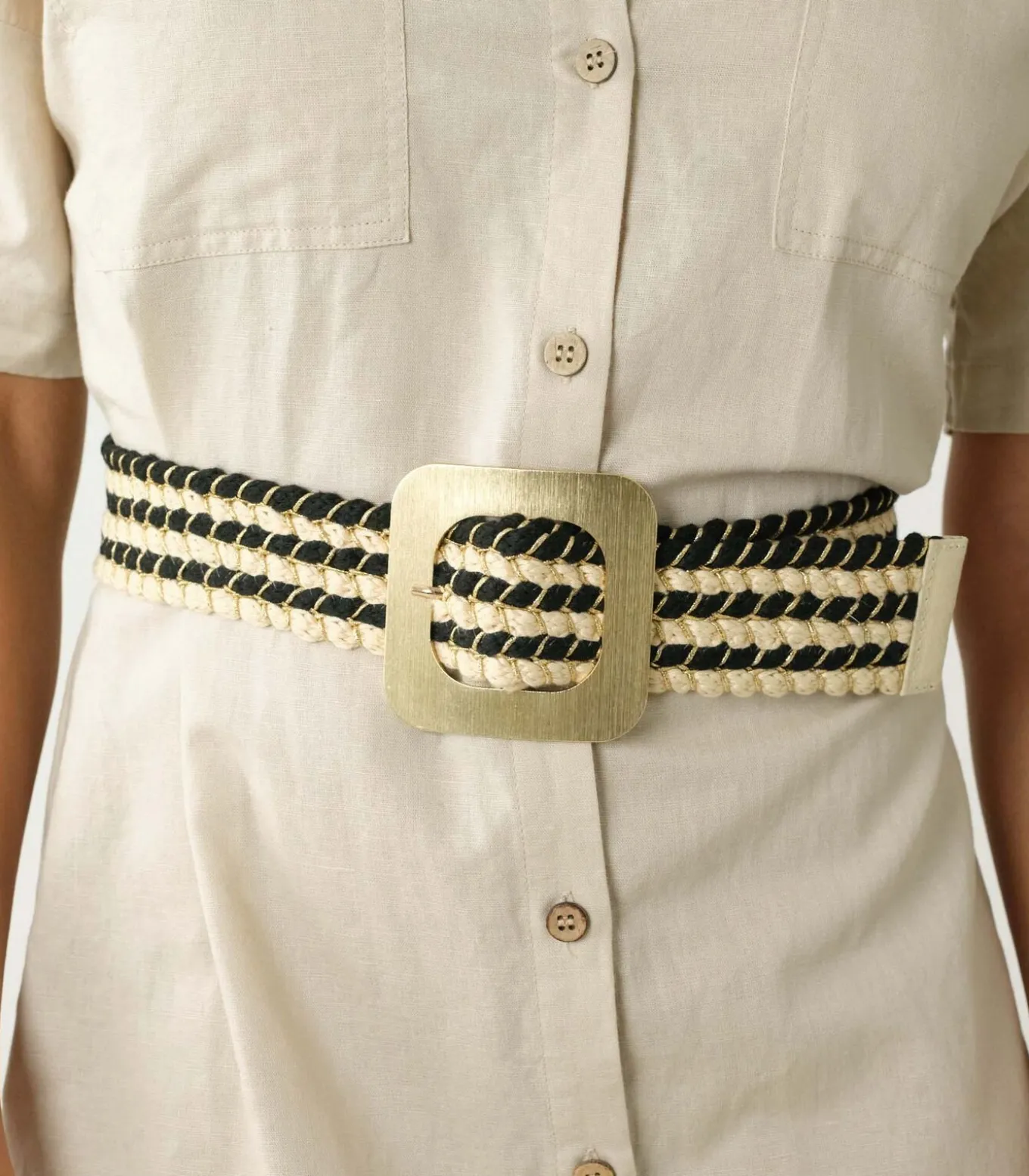 ROLANDA - Tweekleurige damesriem