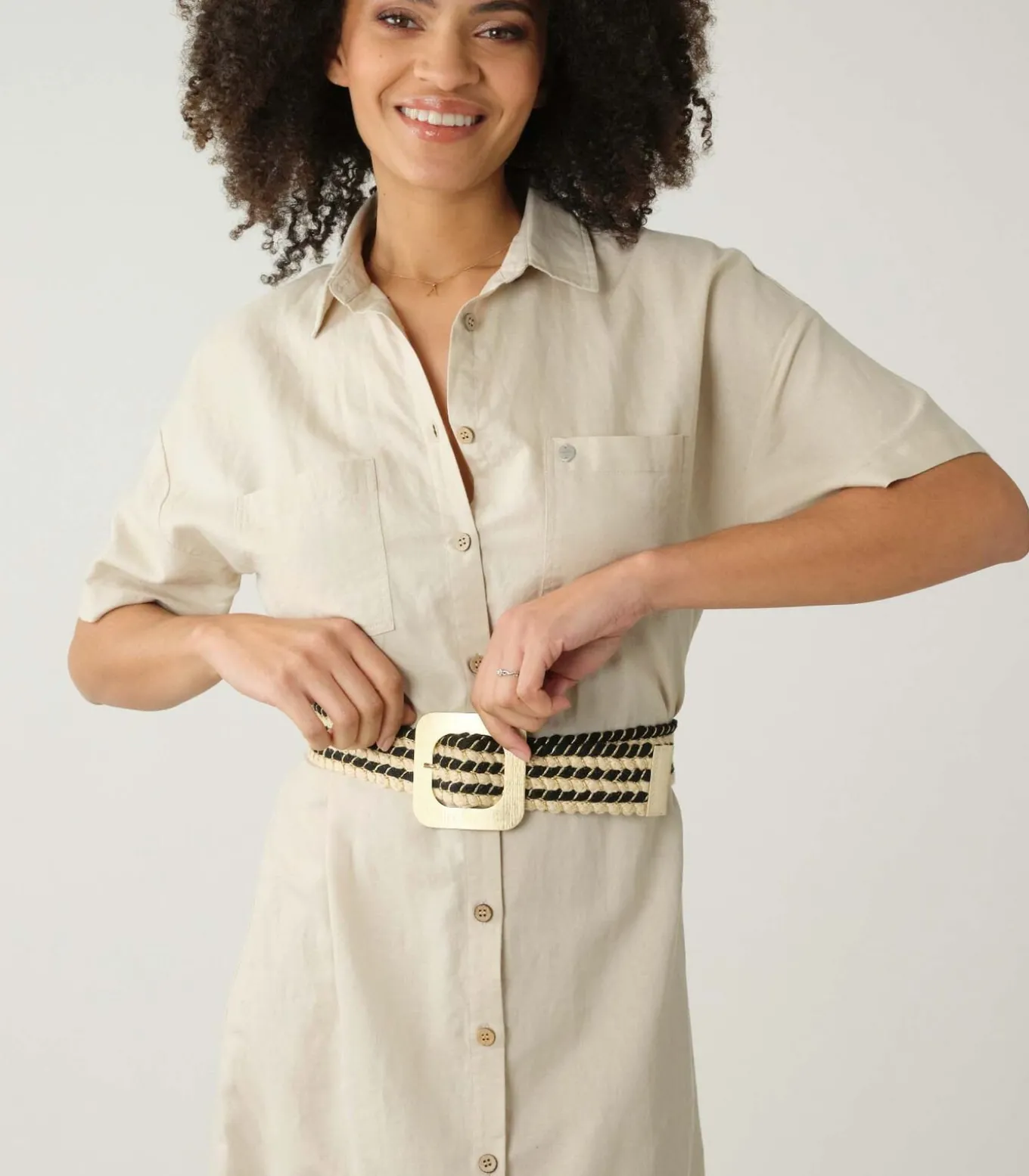 ROLANDA - Tweekleurige damesriem