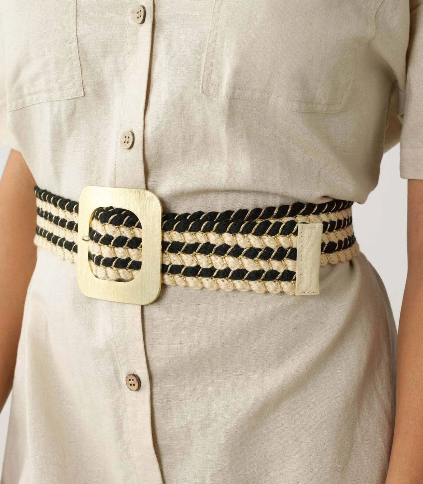 ROLANDA - Tweekleurige damesriem