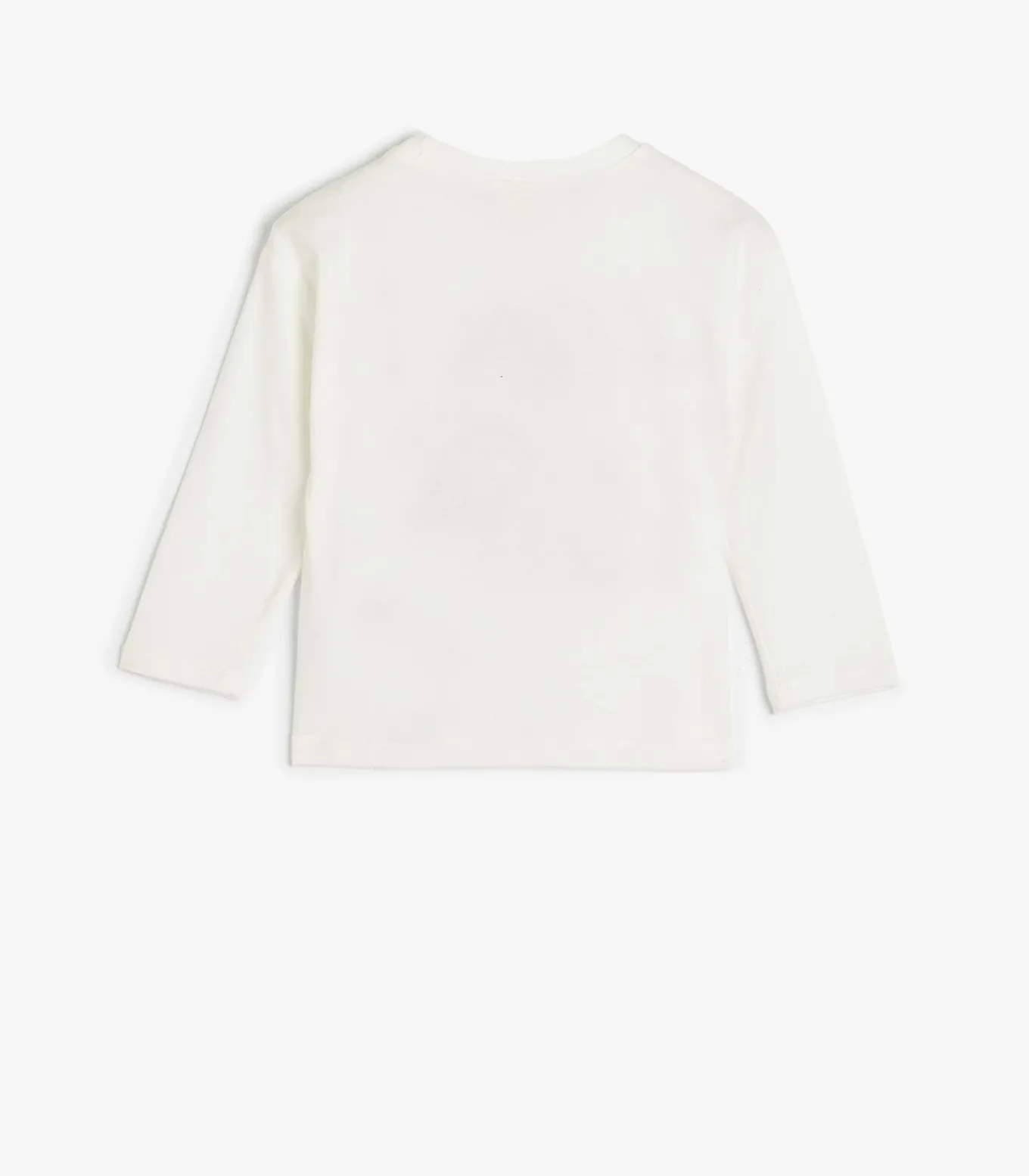 Ronde kraag Lange mouw T-shirt