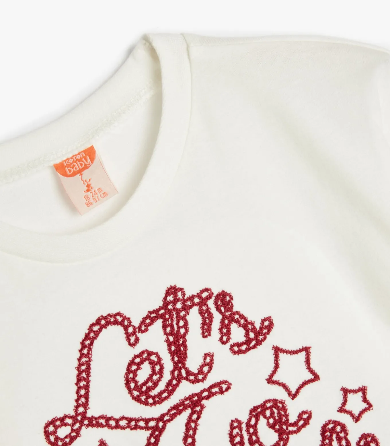 Ronde kraag Lange mouw T-shirt