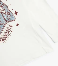 Ronde kraag Lange mouw T-shirt