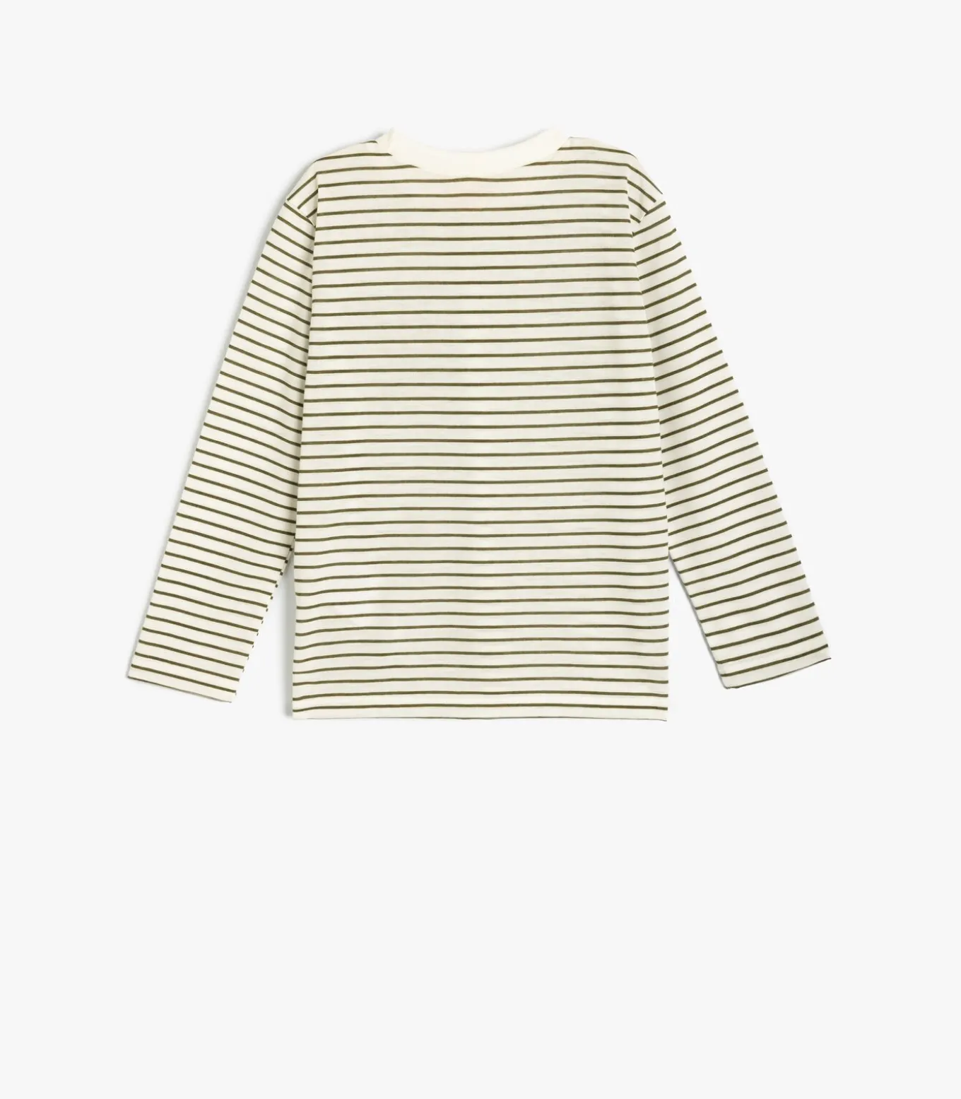 Ronde kraag Lange mouw T-shirt