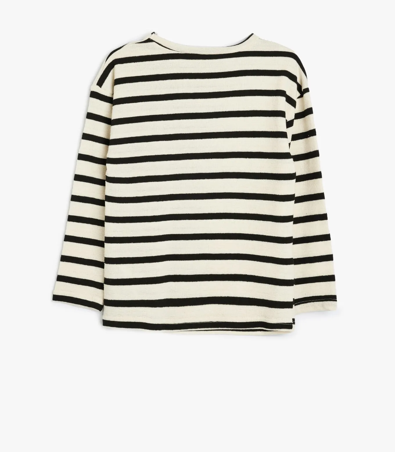 Ronde kraag Lange mouw T-shirt