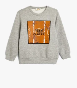 Ronde kraag Met drukwerk Sweatshirt