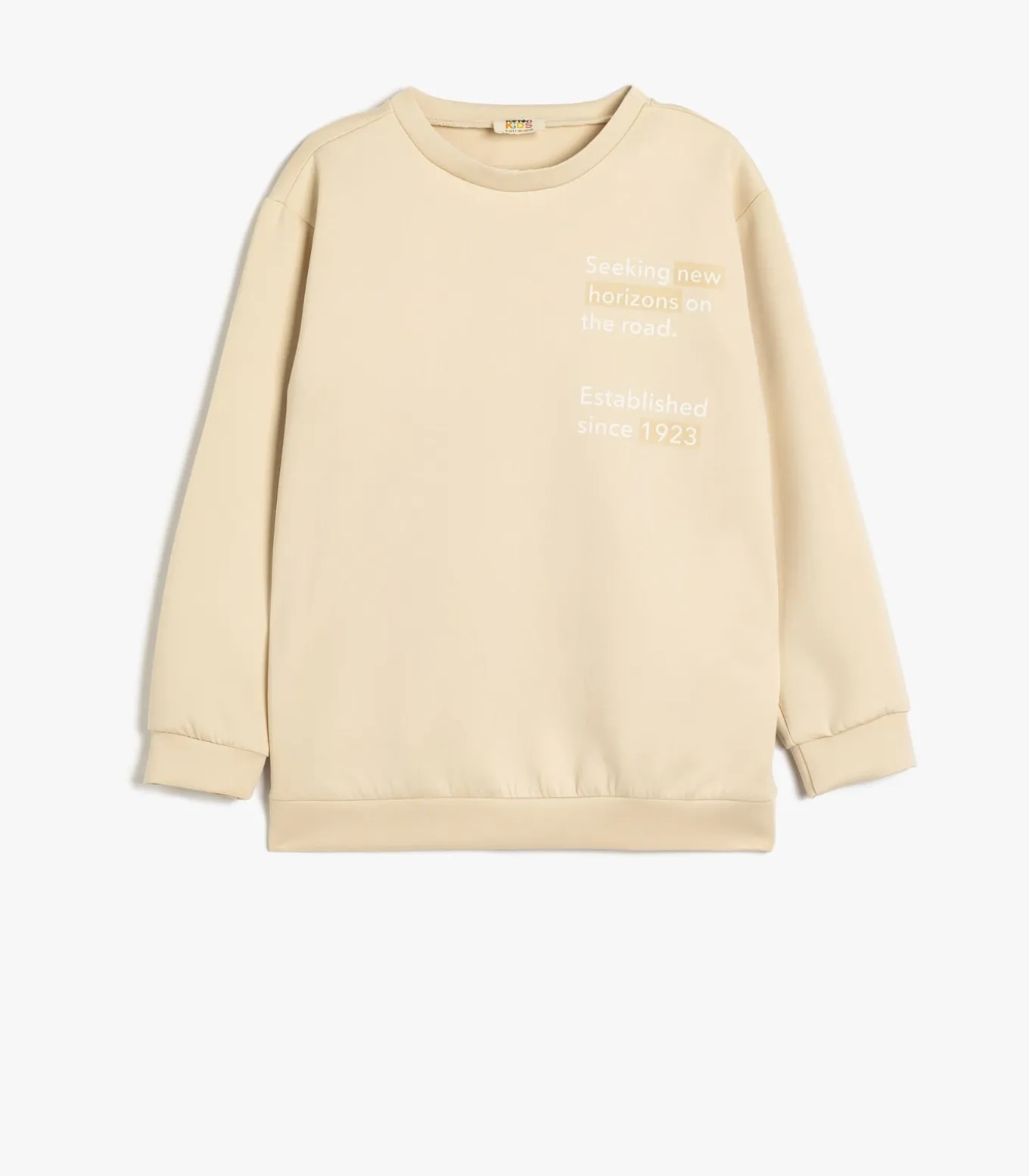 Ronde kraag Met drukwerk Sweatshirt