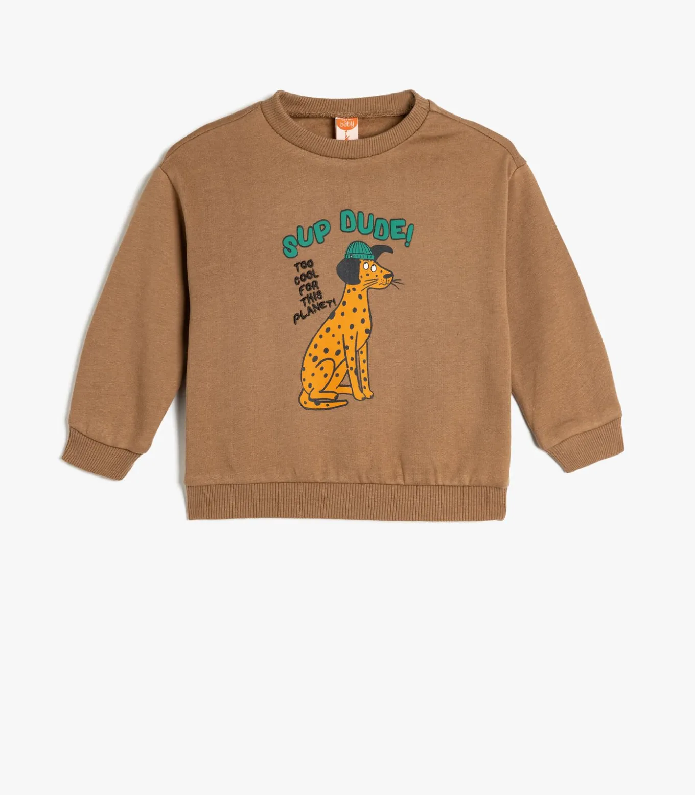 Ronde kraag Met drukwerk Sweatshirt