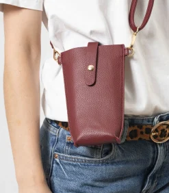 Rood damestelefoonhoesje