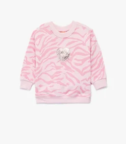 Roze Sweater Meisjes Dierenmotief
