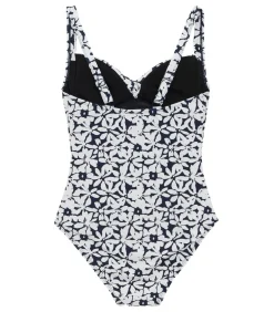 SAKARI - Badpak Uit Één Stuk - Marineblauw