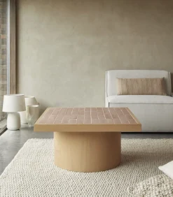 Salontafel in mindihout 85