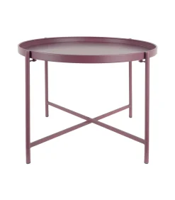 Salontafel Meseta - Paars - 50x50x38.5cm