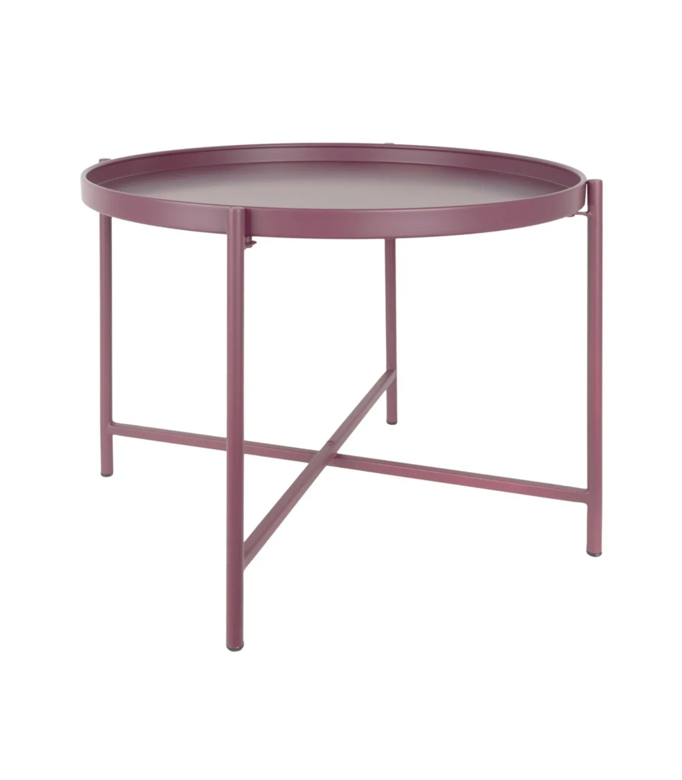 Salontafel Meseta - Paars - 50x50x38.5cm