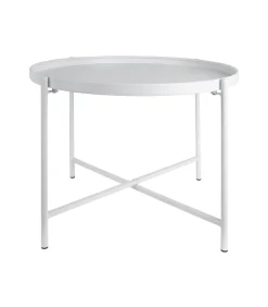 Salontafel Meseta - Wit - 50x50x38.5cm