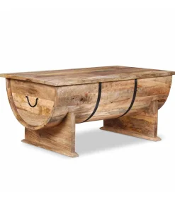 Salontafel 88x50x40 cm massief mangohout