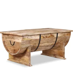 Salontafel 88x50x40 cm massief mangohout