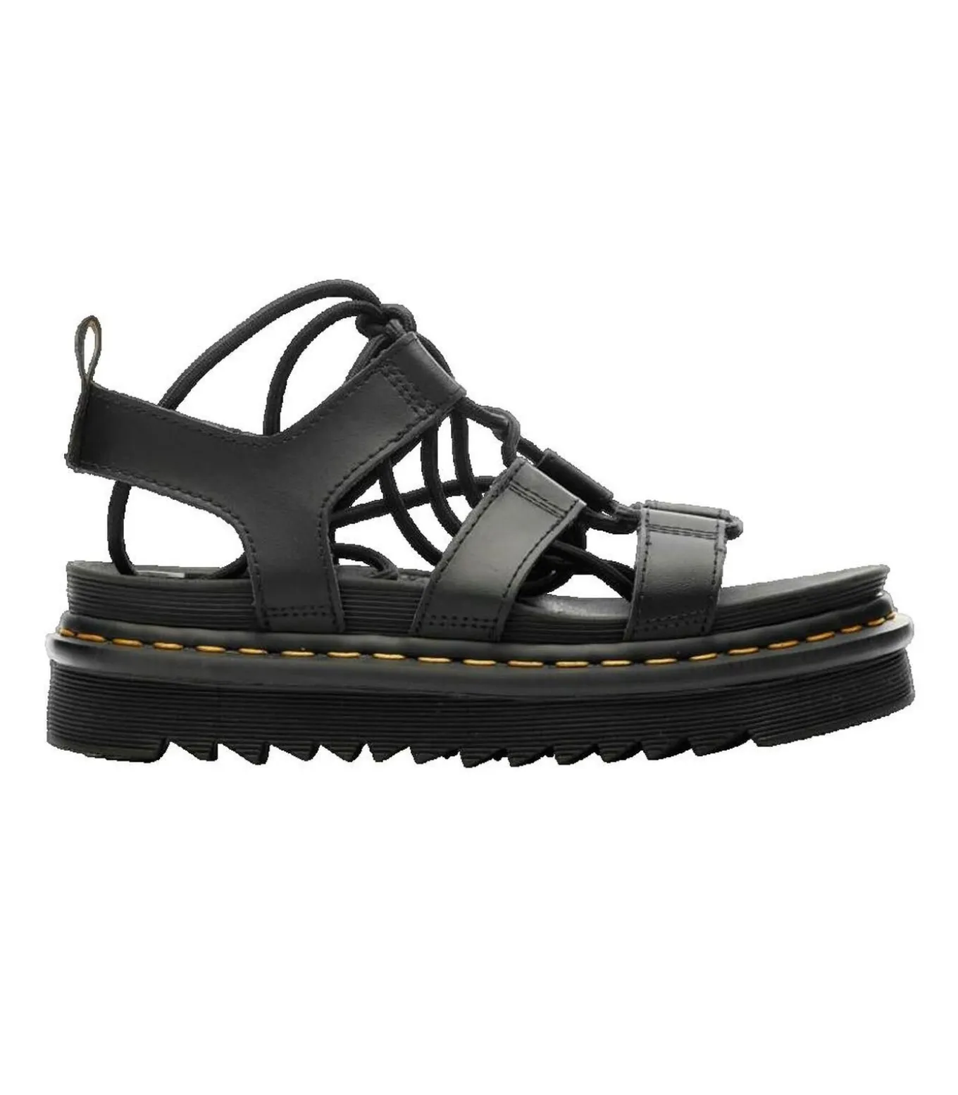 Sandalen Dr. Martens Nartilla Hydro van zwart leer