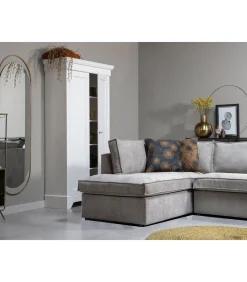 Sanou Passpiegel Ovaal XL - Ijzer - Antique Brass - 168x60x1