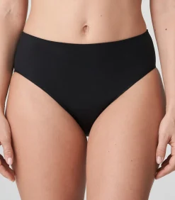 SATIN zwart tailleslip