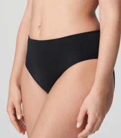 SATIN zwart tailleslip