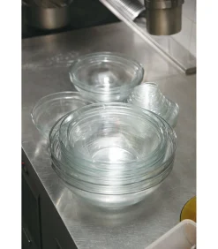 Schaal Lys 10.5 cm 20.5 cl Transparant Hardglas 6 stuks