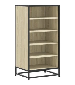 Schoenenrek 48x38x97,5 cm bewerkt hout sonoma eikenkleurig