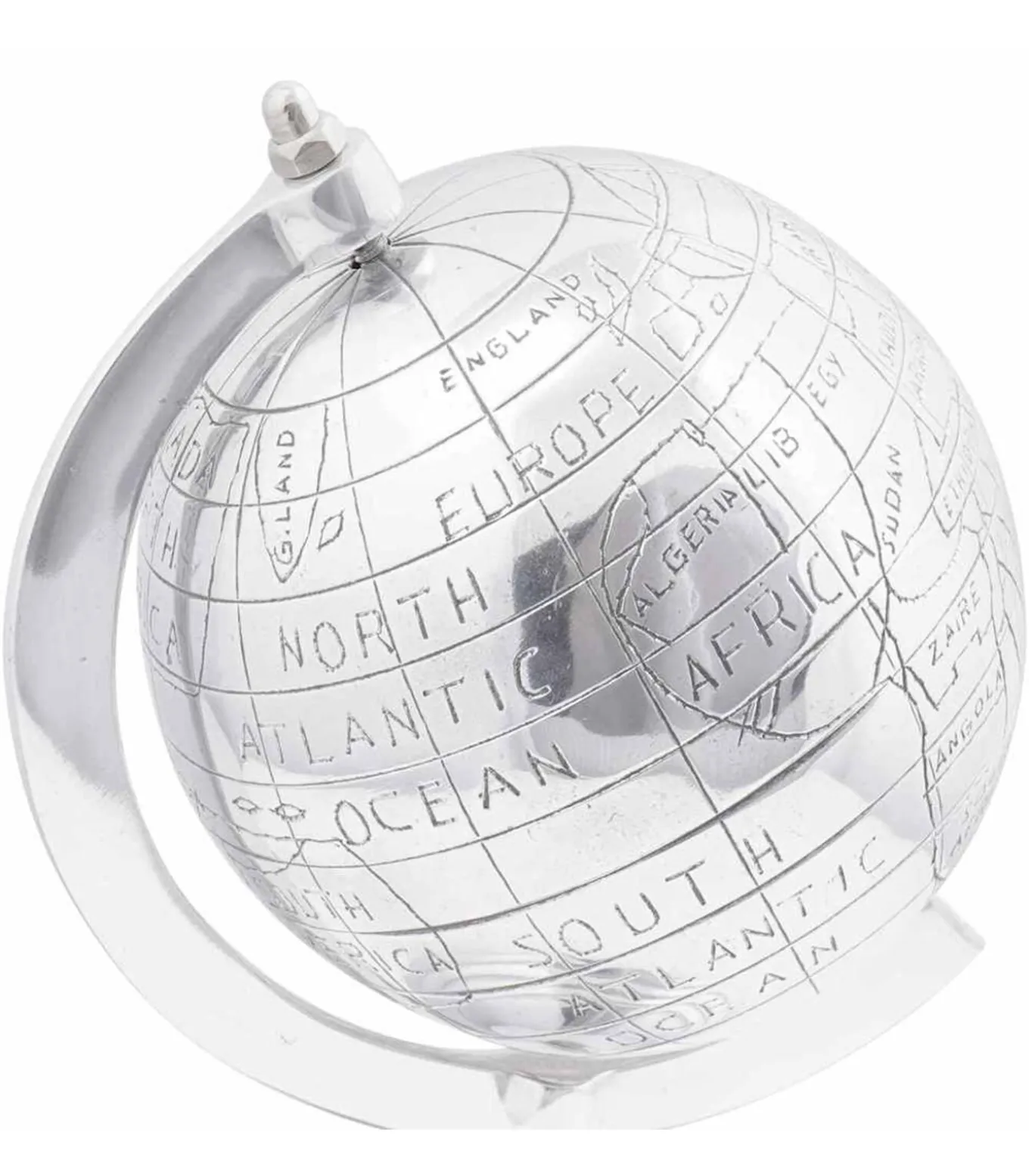 Sculptuur Zilver Aluminium