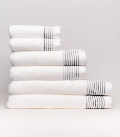 Set van 6 Premium Handdoeken PURE ELEGANCE (2-30x50cm, 2-50x100cm, 2-70x140cm)